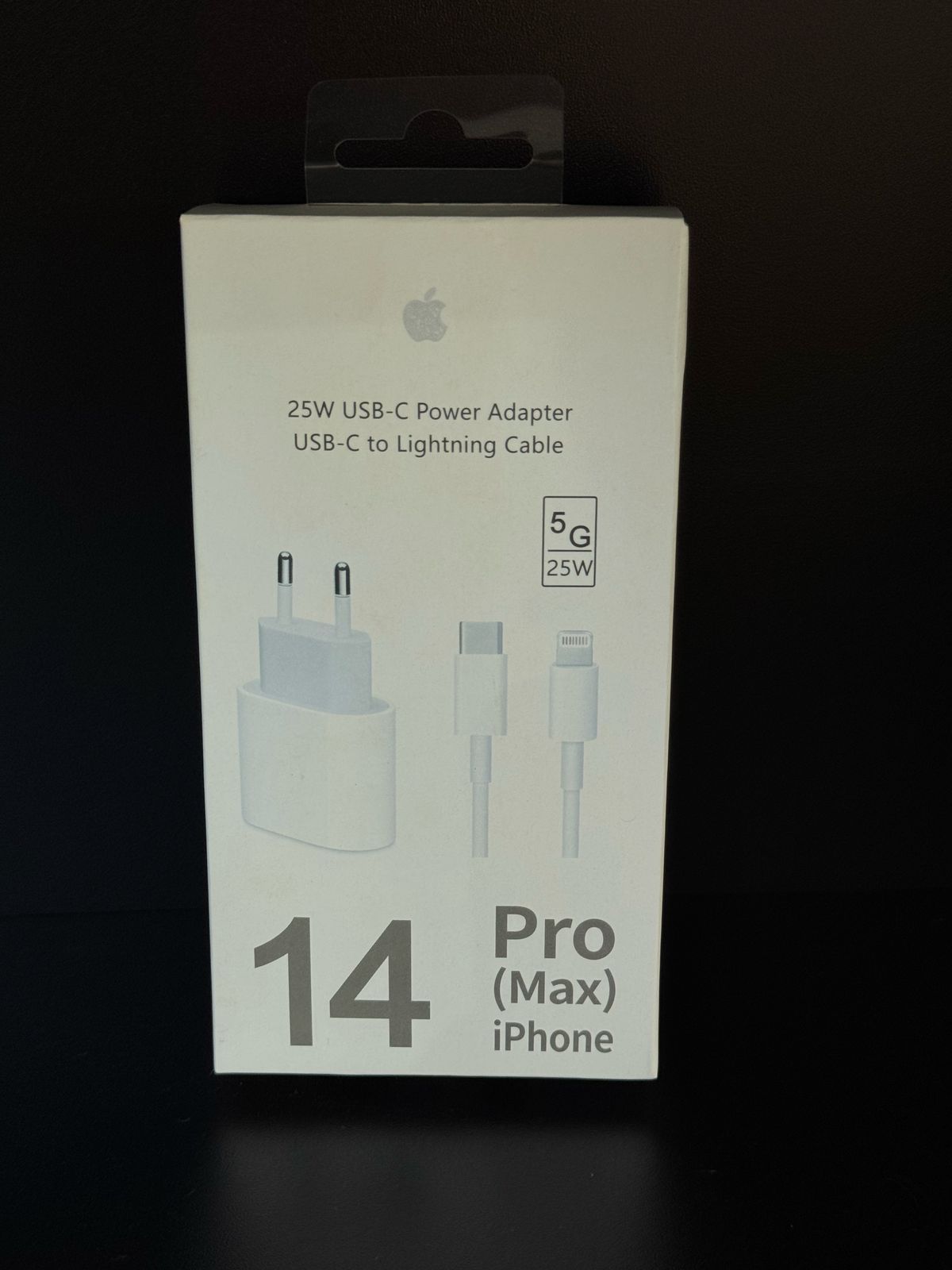 CARREGADOR IPHONE 25W 14 PRO MAX APPLE