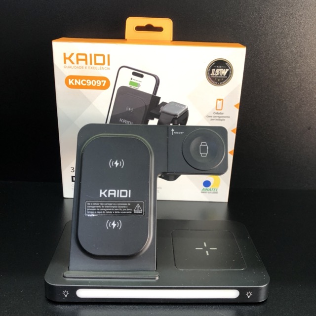 CARREGADOR 3 EM 1 KNC9097 KAIDI
