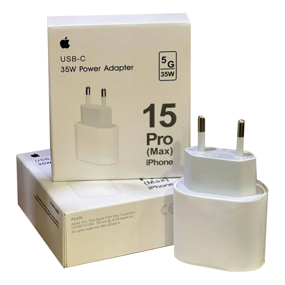 CARREGADOR APPLE 35W 15 PRO MAX